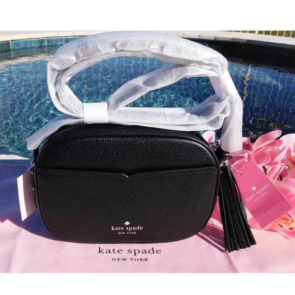 Kate Spadde Kourtney Floral Applique Camera Bag - Picture 5 of 8